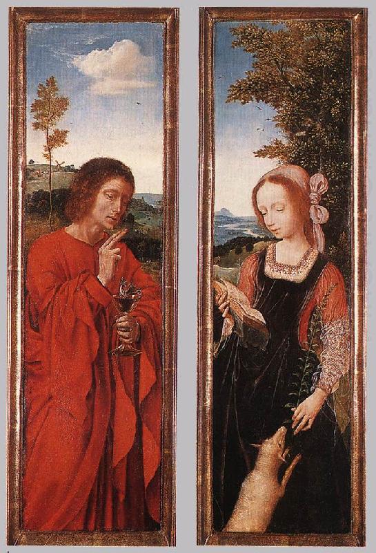 John the Baptist and St Agnes, MASSYS, Quentin
